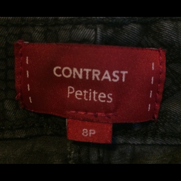 Lacy Black Denim Jeans Women’s Size 8P Petite - Picture 4 of 5